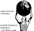 Logo r�gen und meer . Ferienwohnungen . SCHNITTERHAUS Kubbelkow
