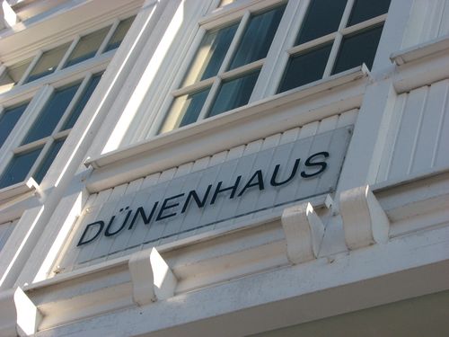 DÜNENHAUS Ansicht Detail Fassade